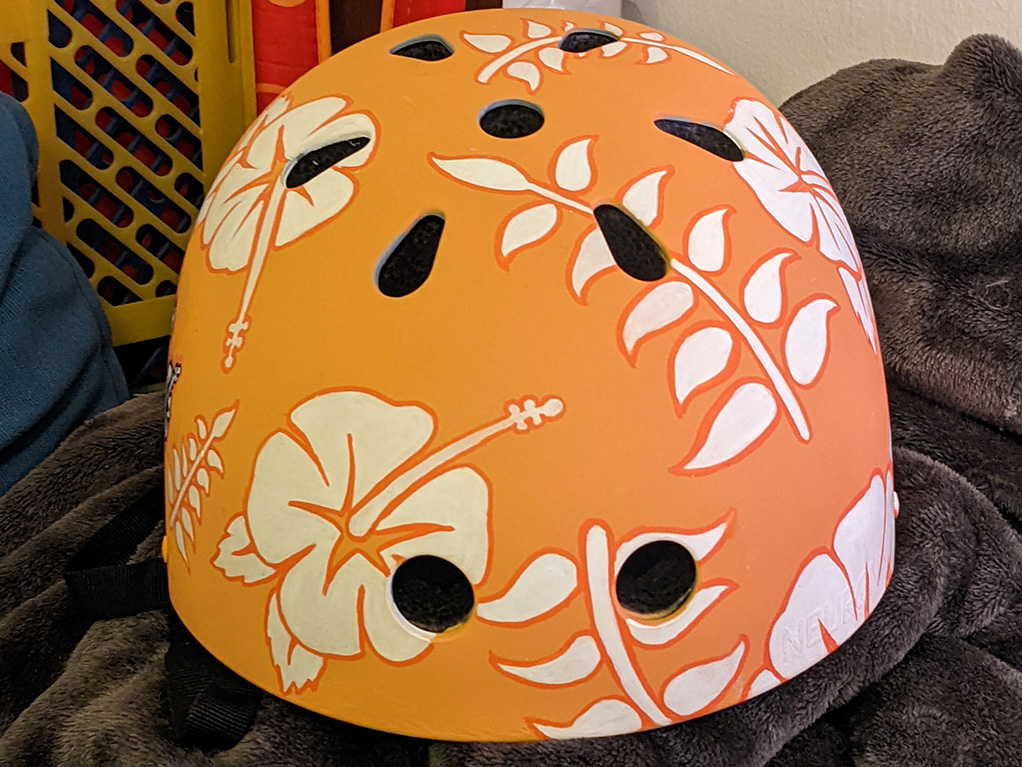 Hibiscus Helmet