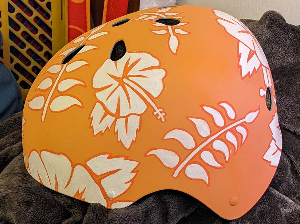 Hibiscus Helmet